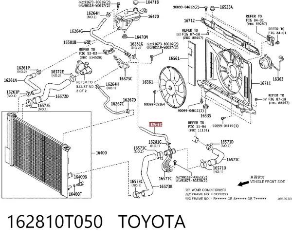  162810T050 Toyota