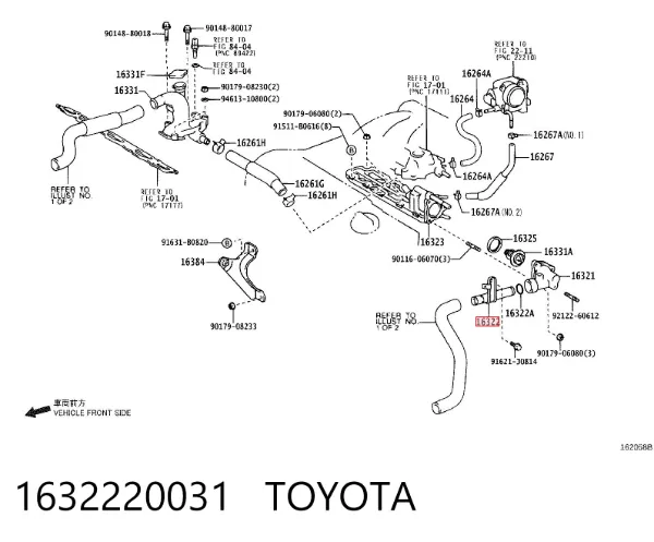  1632220031 Toyota