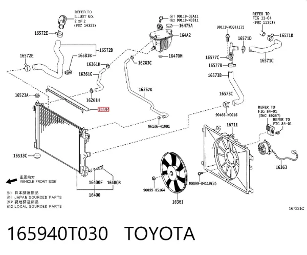  165940T030 Toyota