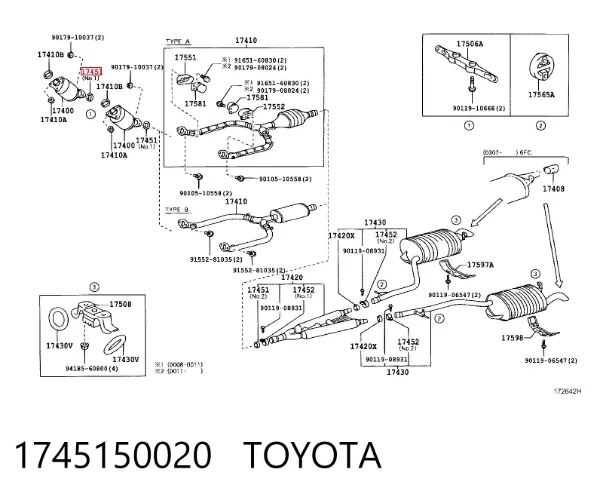  1745150020 Toyota
