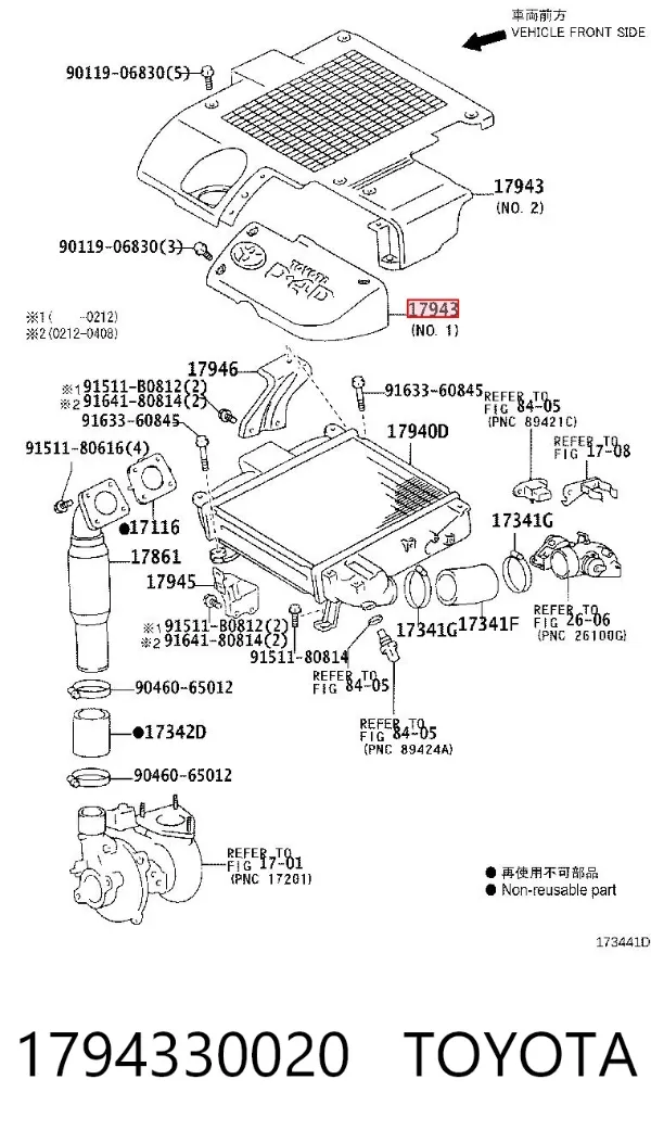  1794330020 Toyota