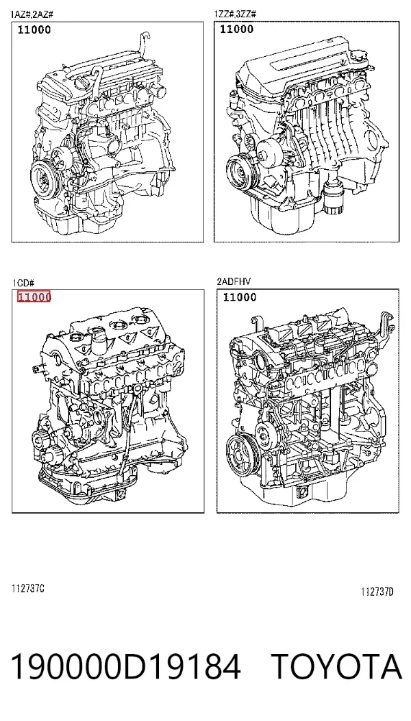 Двигун 1ZZFE General Motors