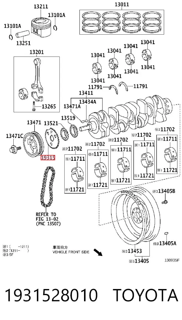  1931528010 Toyota