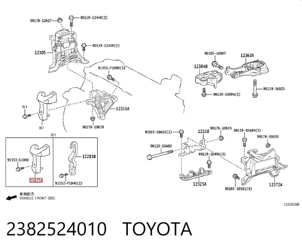  2382524010 Toyota