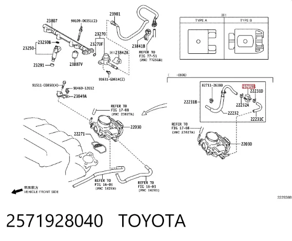  2571928040 Toyota