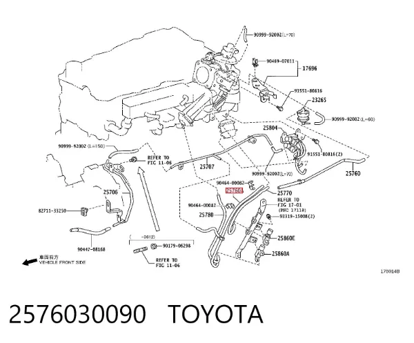  2576030090 Toyota