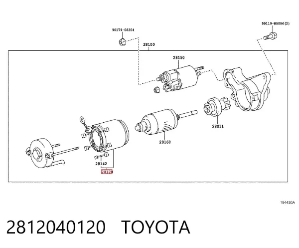  2812040120 Toyota