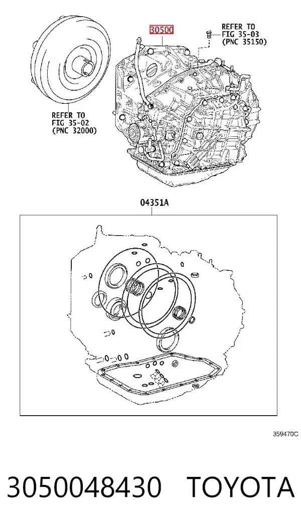 АКПП 3050048430 Toyota