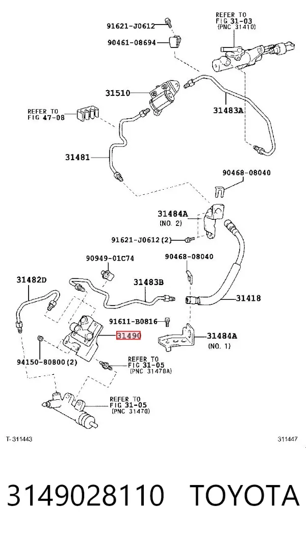  3149028110 Toyota