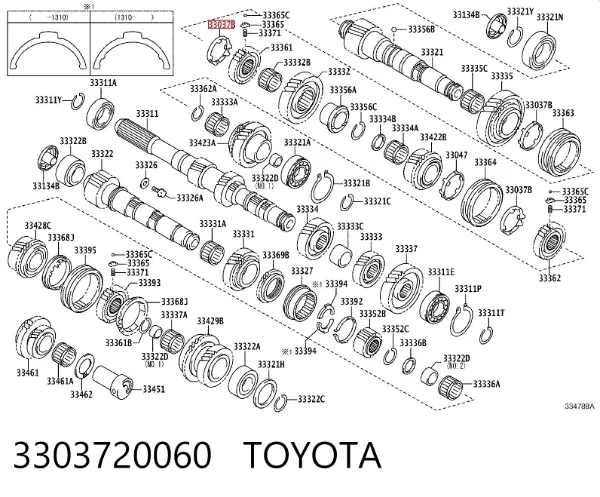  3303720060 Toyota