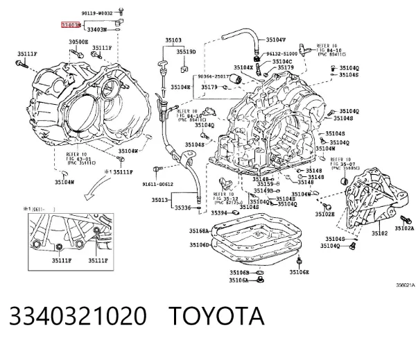  3340321020 Toyota