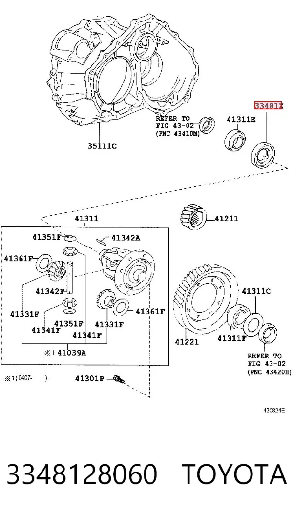  3348128060 Toyota
