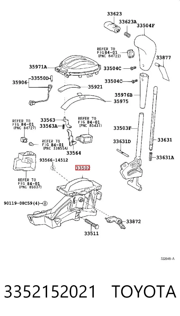  3352152021 Toyota