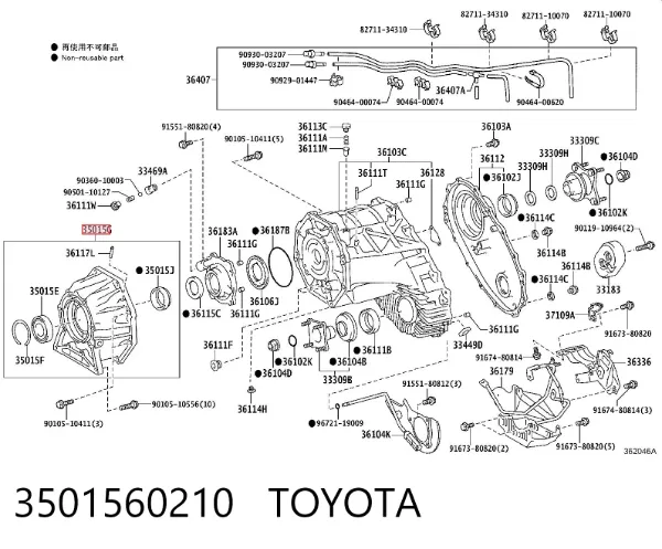  3501560210 Toyota