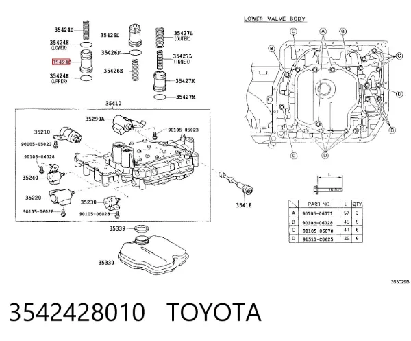  3542428010 Toyota