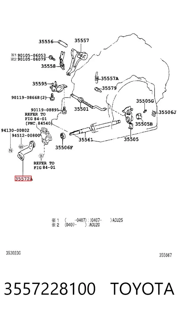  3557228100 Toyota