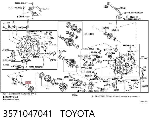 3571047041 Toyota