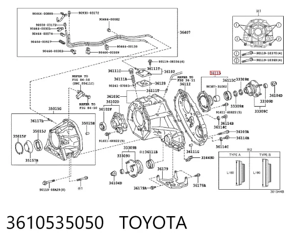  3610535050 Toyota