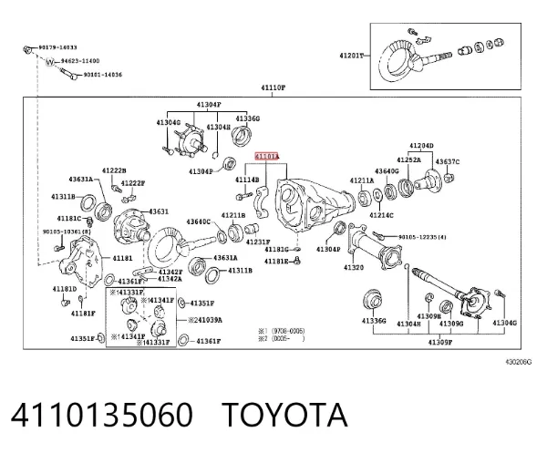  4110135060 Toyota