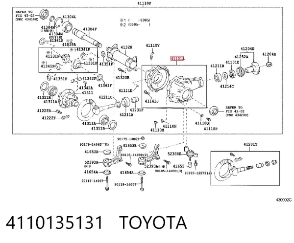  4110135131 Toyota