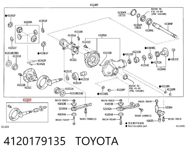 4120179135 Toyota