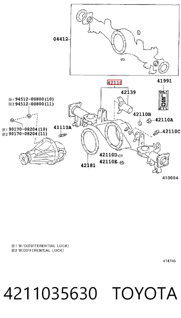  4211035630 Toyota
