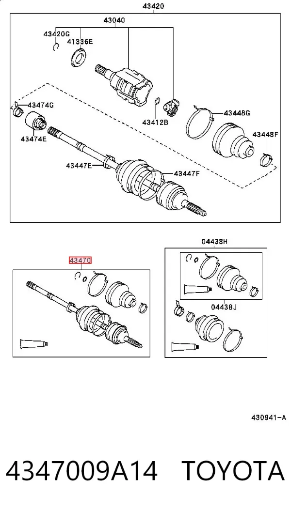 Ліва піввісь BB3671 Posterparts