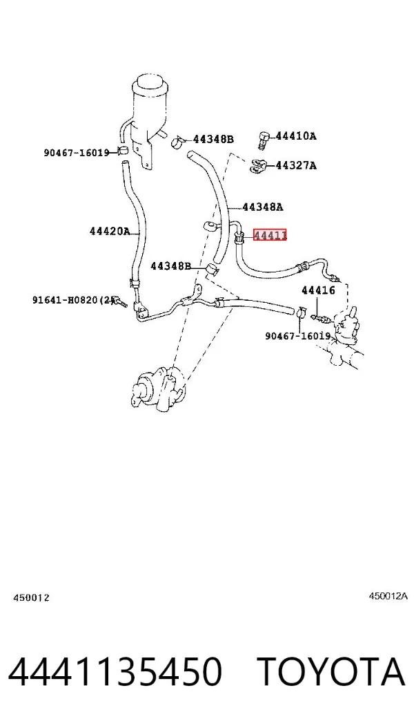  4441135450 Toyota