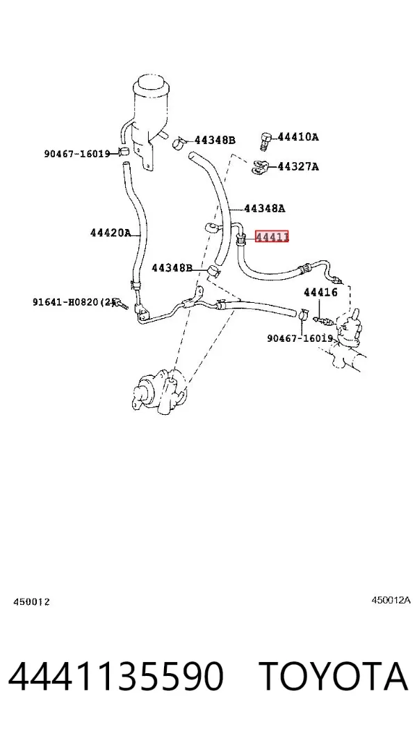  4441135590 Toyota