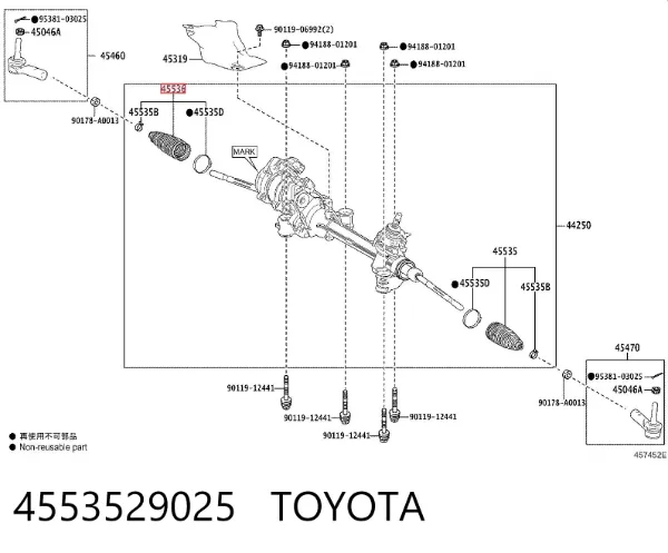  4553529025 Toyota