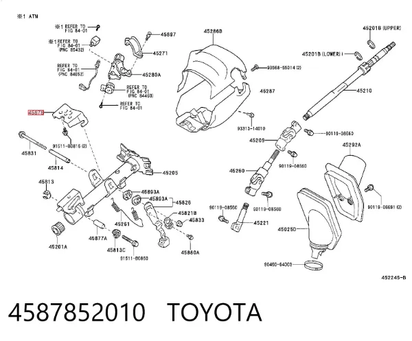  4587852010 Toyota