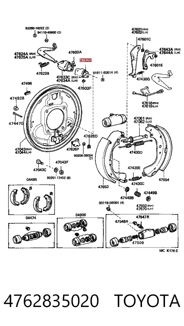  4762835020 Toyota