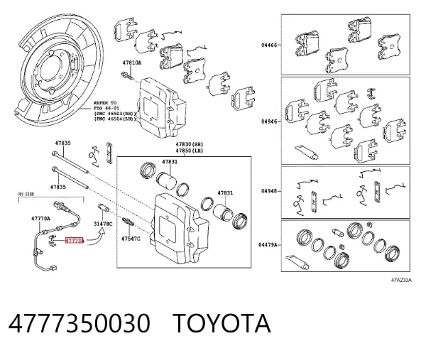 4777350030 Toyota