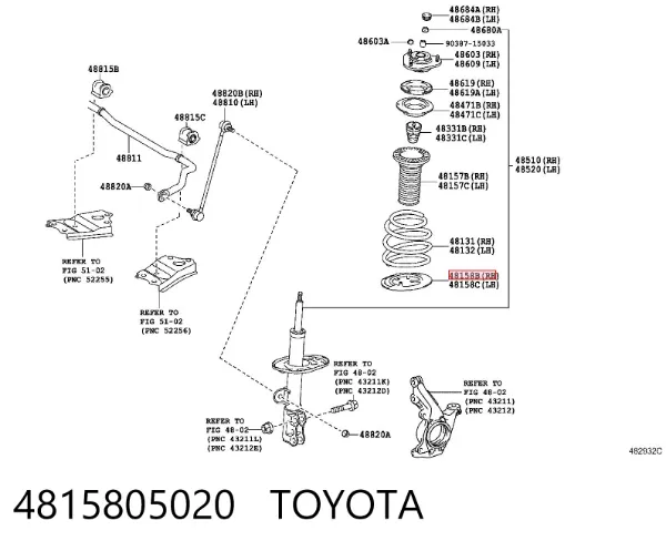  4815805020 Toyota