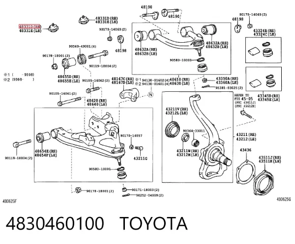  4830460100 Toyota
