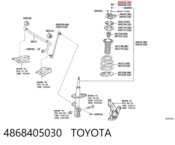 4868405030 Toyota