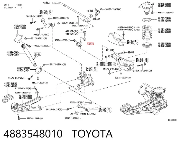  4883548010 Toyota