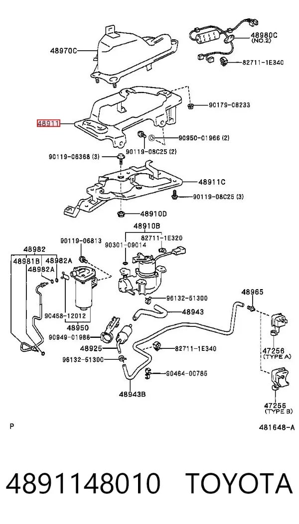  4891148010 Toyota