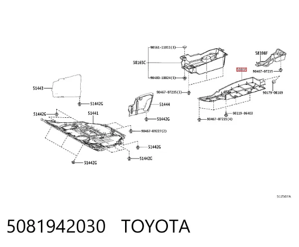  5081942030 Toyota