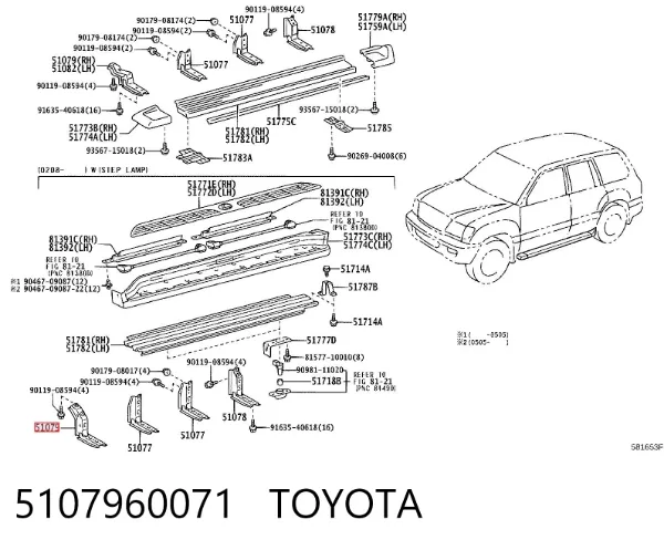 5107960071 Toyota