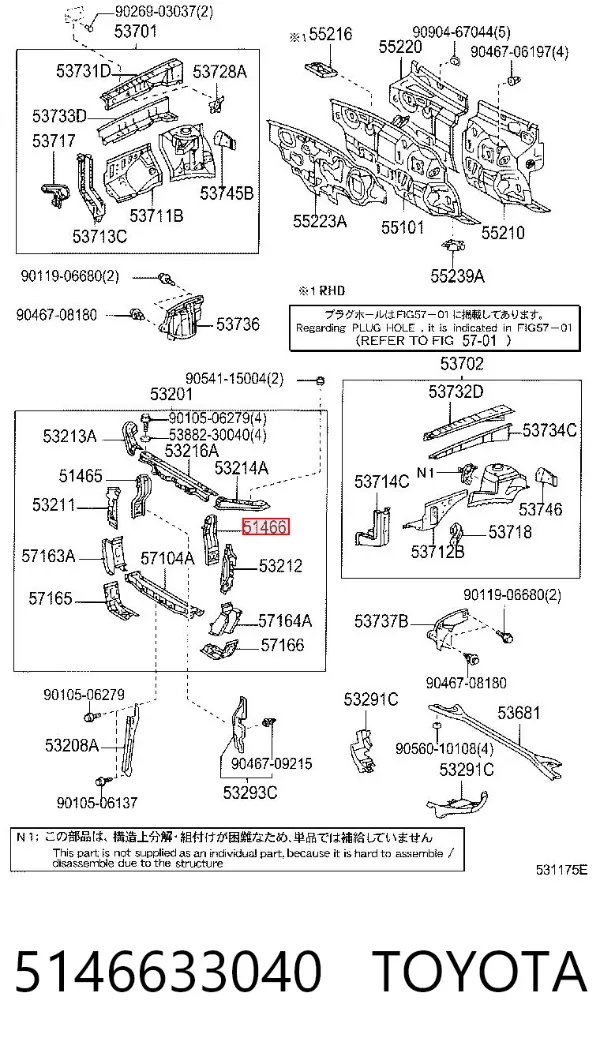  5146633040 Toyota