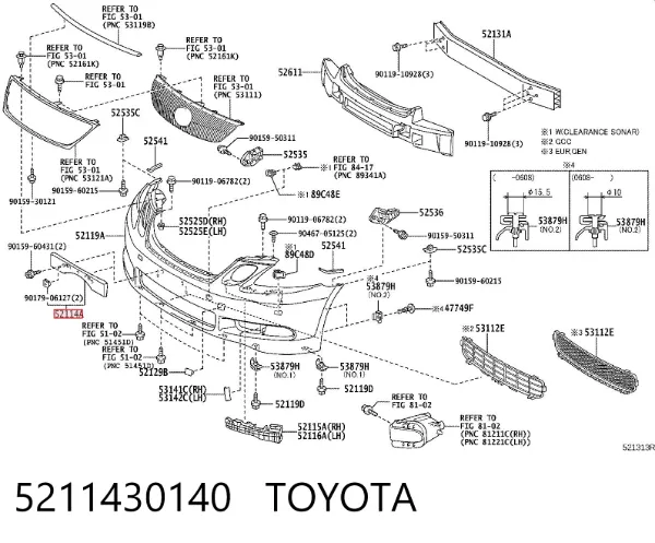  5211430140 Toyota