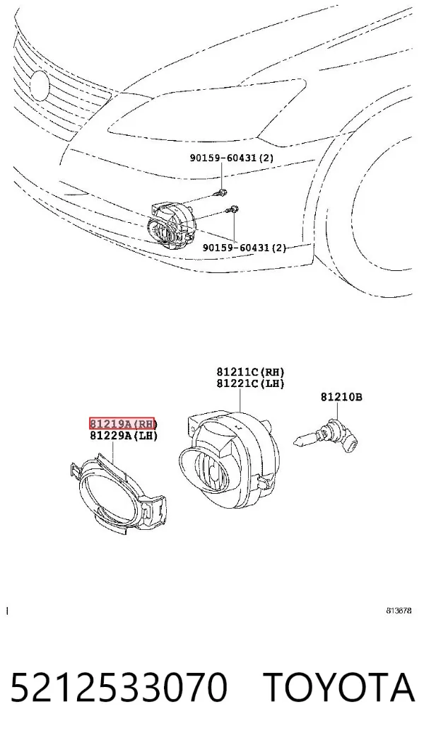  5212533070 Toyota