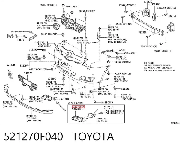  521270F040 Toyota