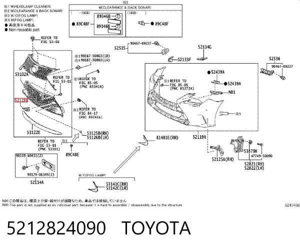  5212824090 Toyota