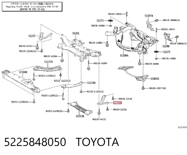  5225848050 Toyota