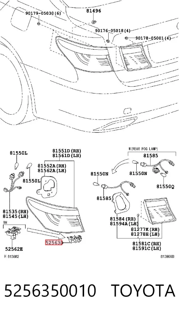  5256350010 Toyota
