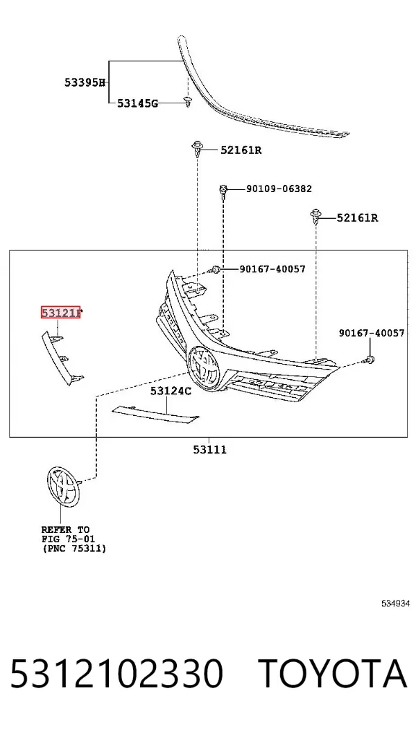  5312102330 Toyota