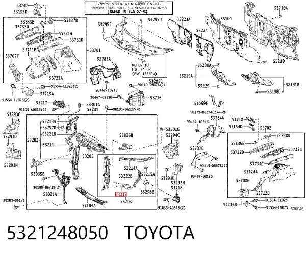  5321248050 Toyota