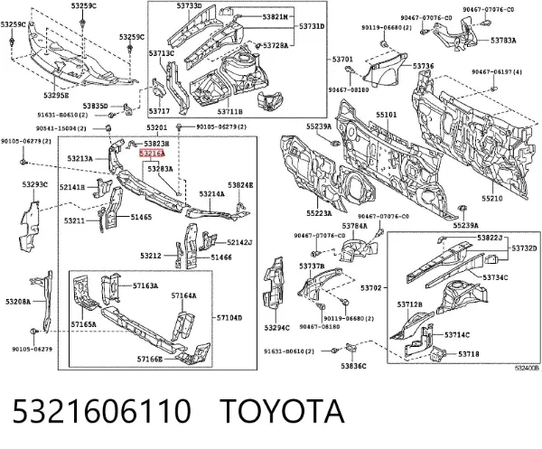  5321606110 Toyota